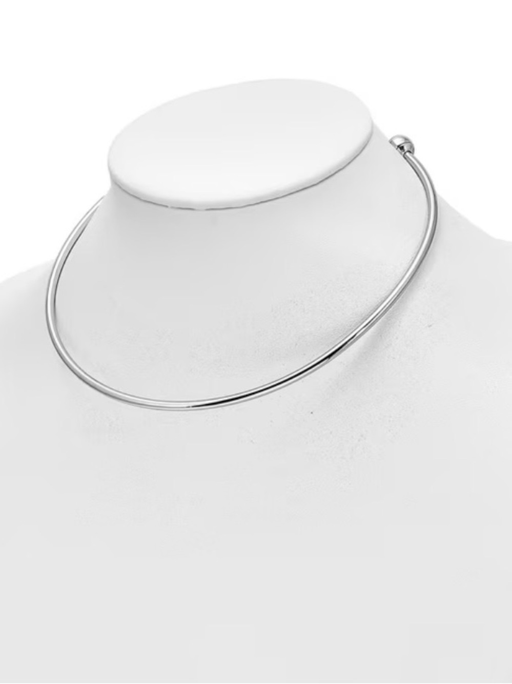 925 sterling silver collar choker